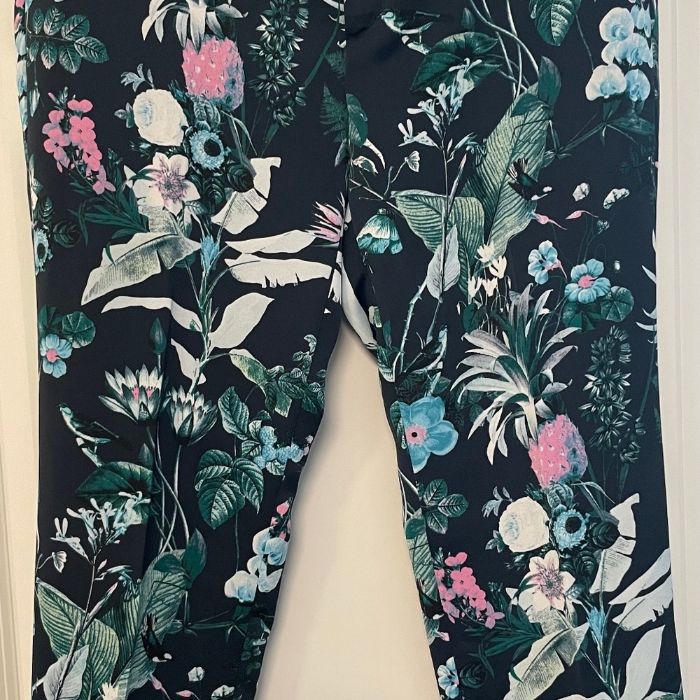 Spring print pants